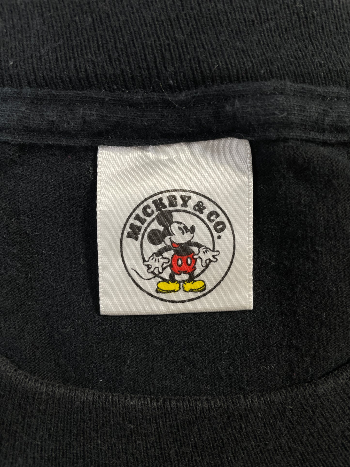 90's DISNEY MICKEY Made in USA Size Approx.XL Vintage T-shirt / E7080T