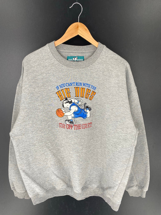 Vintage BIG DOGS BASKETBALL Size XL Sweat-Shirt / F338S