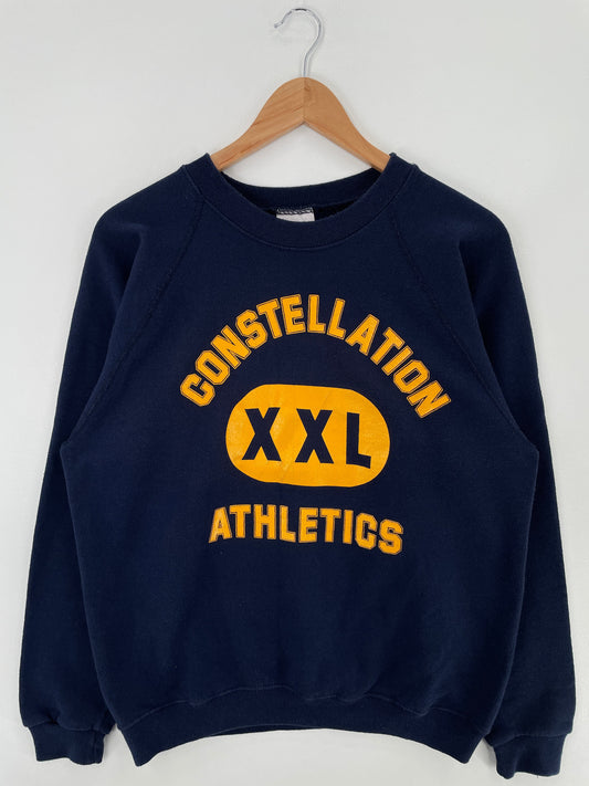 80’s CONSTELLATION ATHLETIC Made in USA Size L Vintage College Sweat-shirt / G2712S