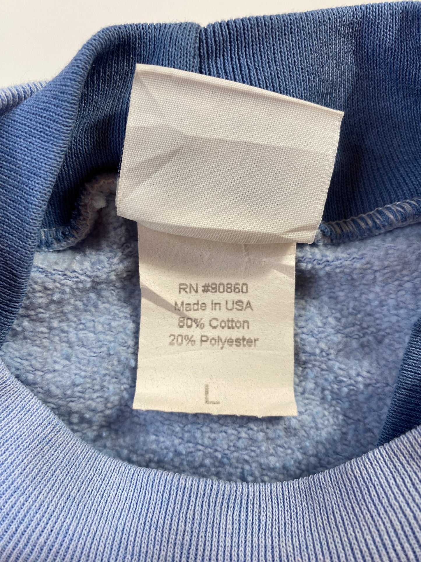 90's HARE Made in USA Size L Vintage Animal Sweat-Shirt / F258S