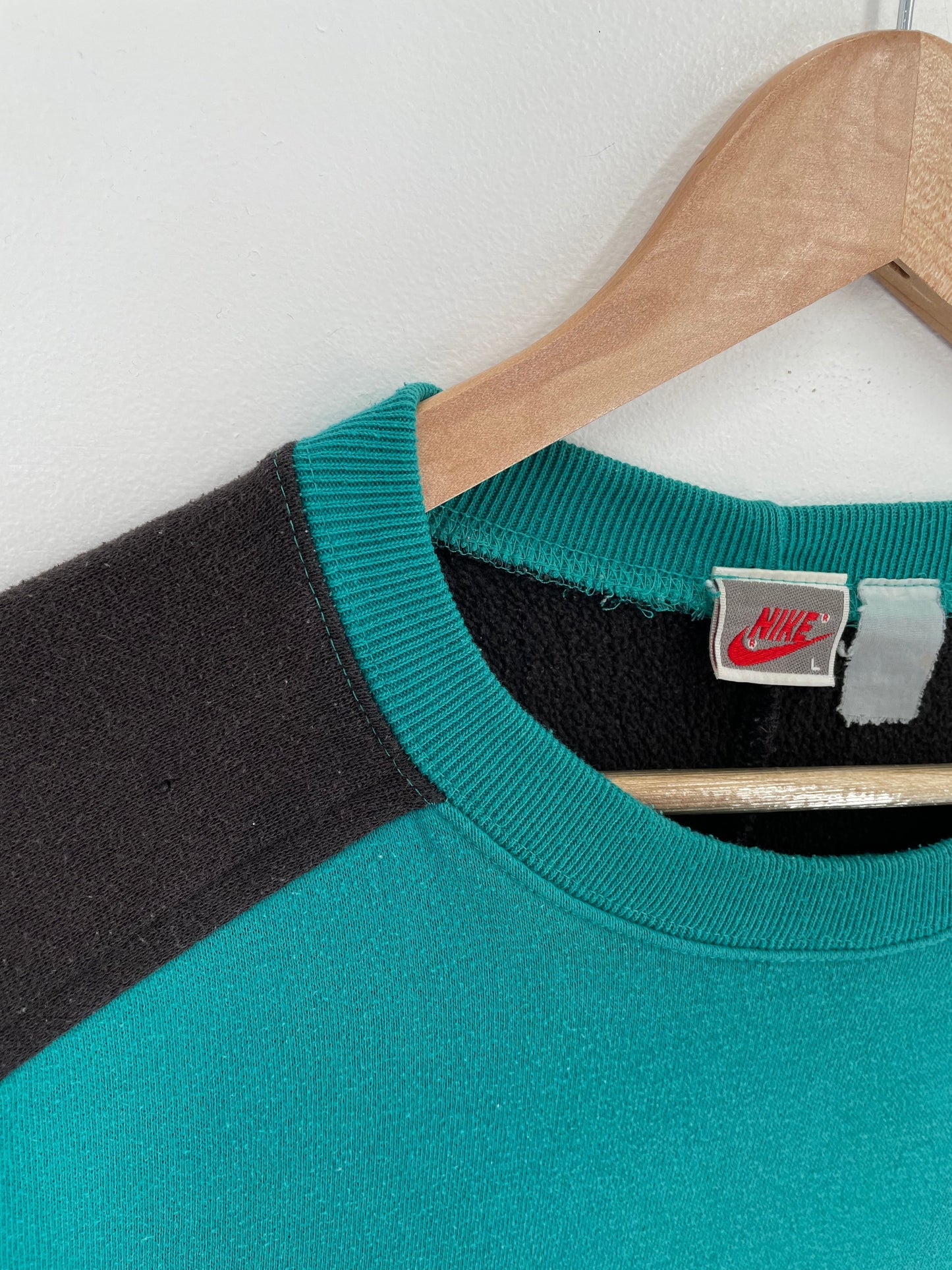 90's NIKE Silver Tag Size L Vintage Sweat-shirt / F7568S