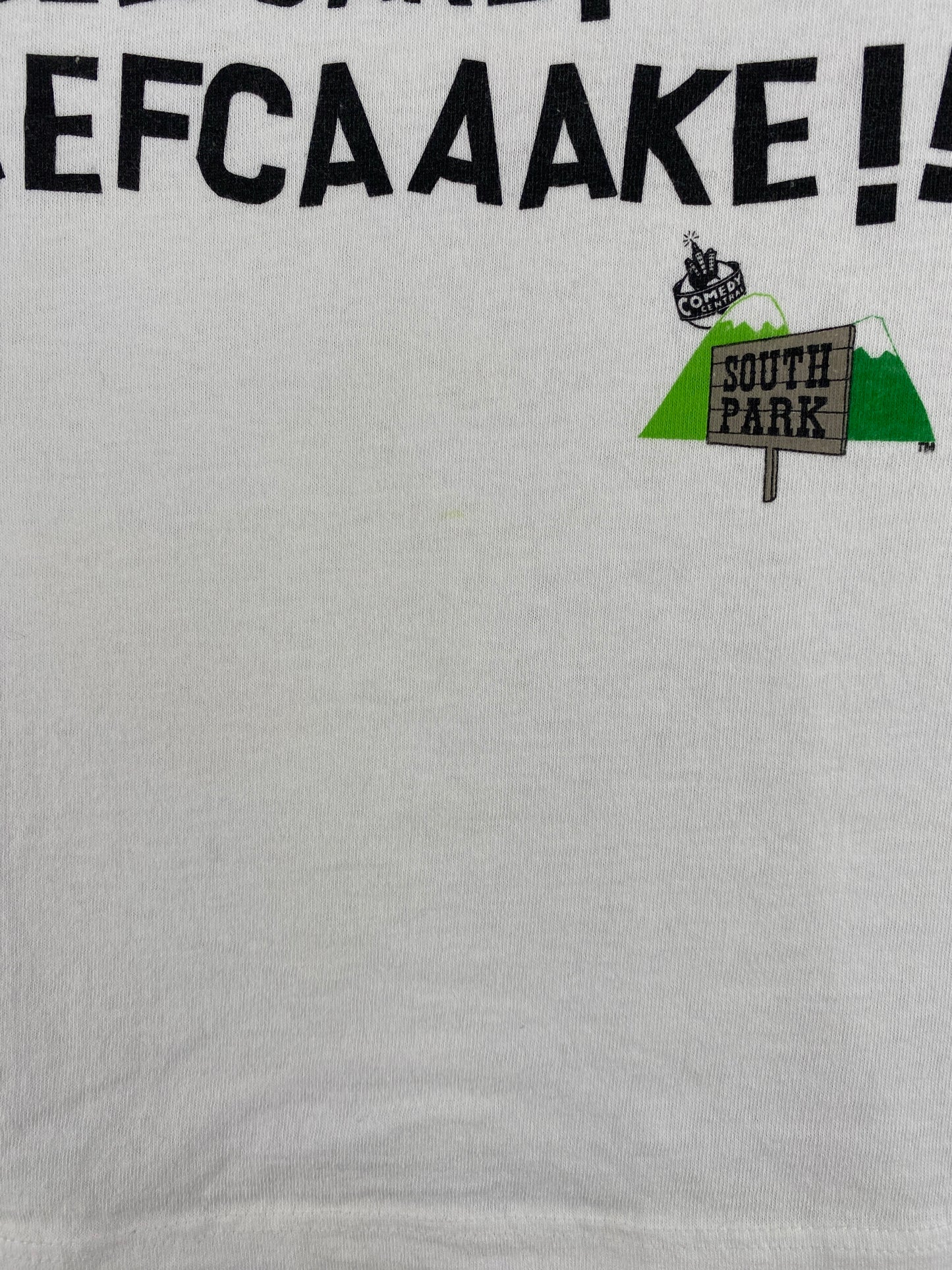 90's SOUTH PARK Size L Vintage T-Shirt / E9364T