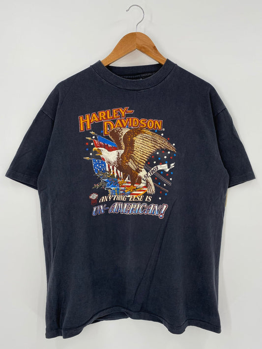 90’s HARLEY DAVIDSON Made in USA Size XL Vintage T-Shirt / E9668T