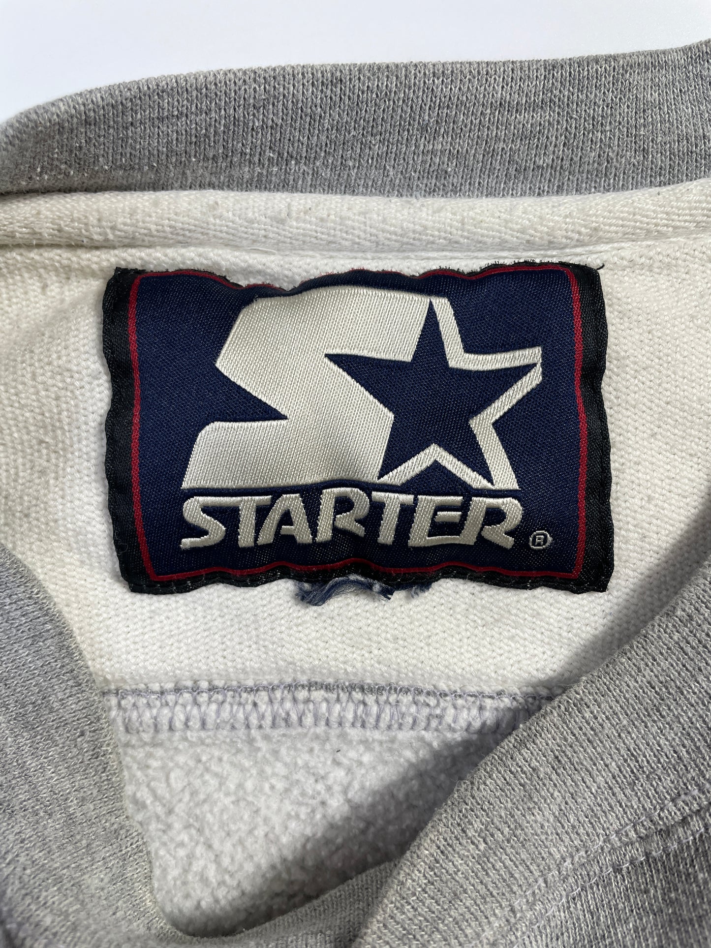 90's STARTER x NEW YORK ISLANDERS Size Approx.XXL Vintage NHL Sweat-Shirt / F617S