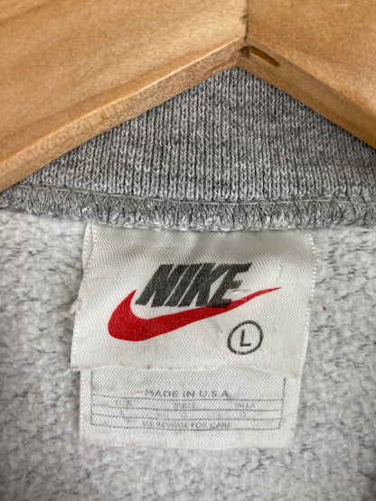 90s' NIKE MINI SWOOSH Made in USA Size L Vintage Sweat-Shirt / F495S