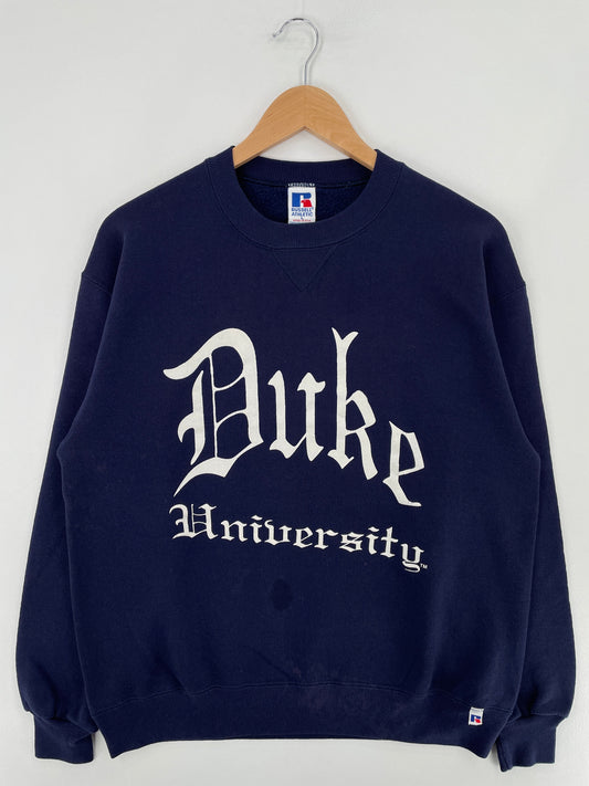 90's RUSSELL x DUKE UNIVERSITY Made in USA Size L Vintage College Sweat-shirt / F1485S