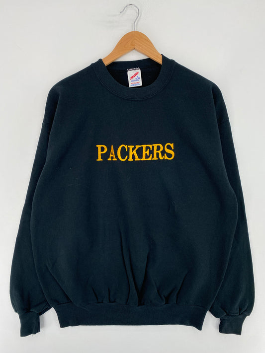 90's PACKERS Made in USA Size XL NFL Sweat-shirt / E9205S