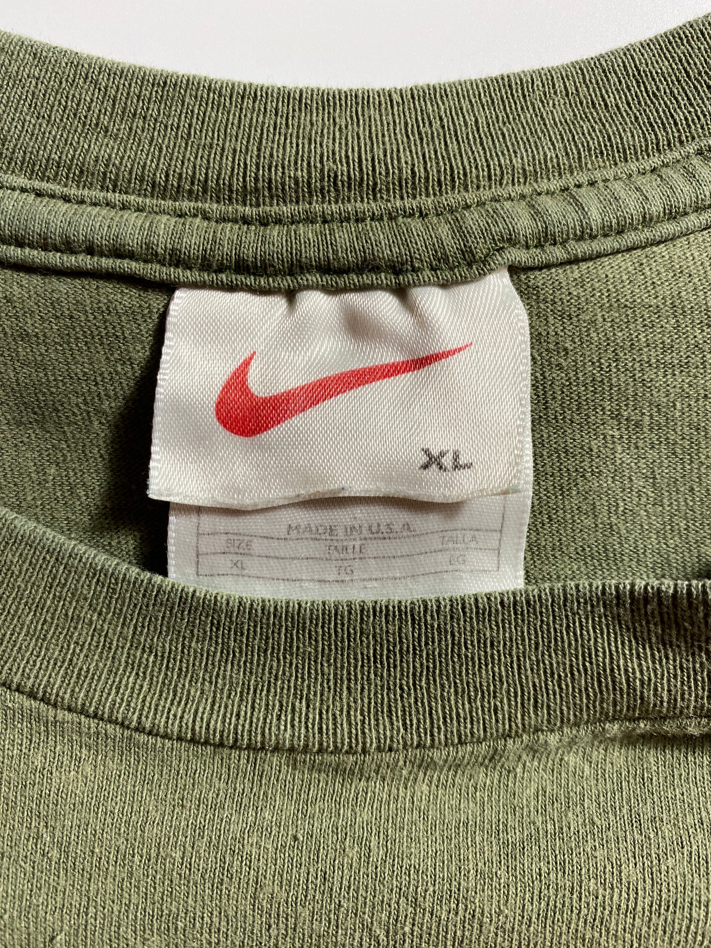 90's NIKE MINI SWOOSH Made in USA Size XL Vintage T-shirt / E9200T