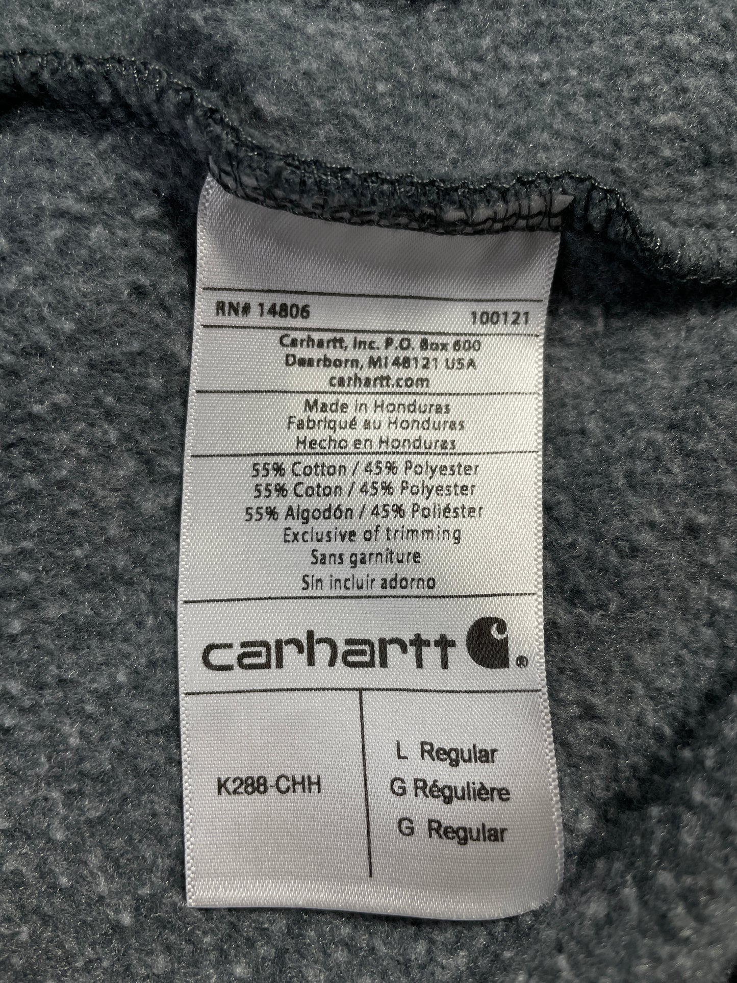Vintage CARHARRT Size L Hoodie Sweat Shirt / F608S