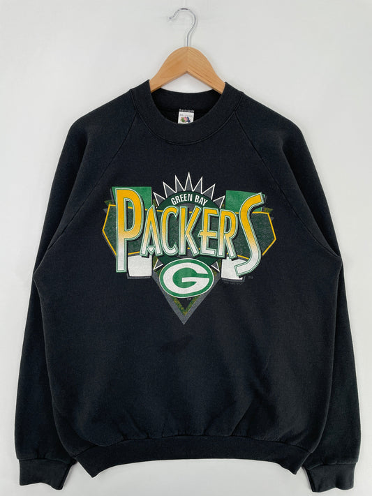 1995 GREEN BAY PACKERS Made in USA Size XXL Vintage NFL Sweat-shirt / F8347S