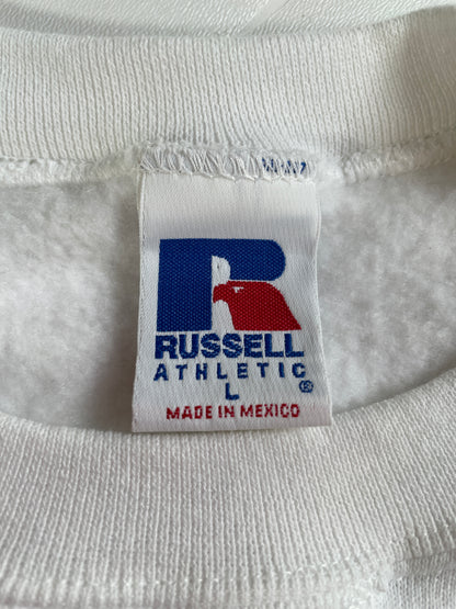 90's RUSSELL x UCONN Size L Vintage College Sweat-Shirt / E6883S