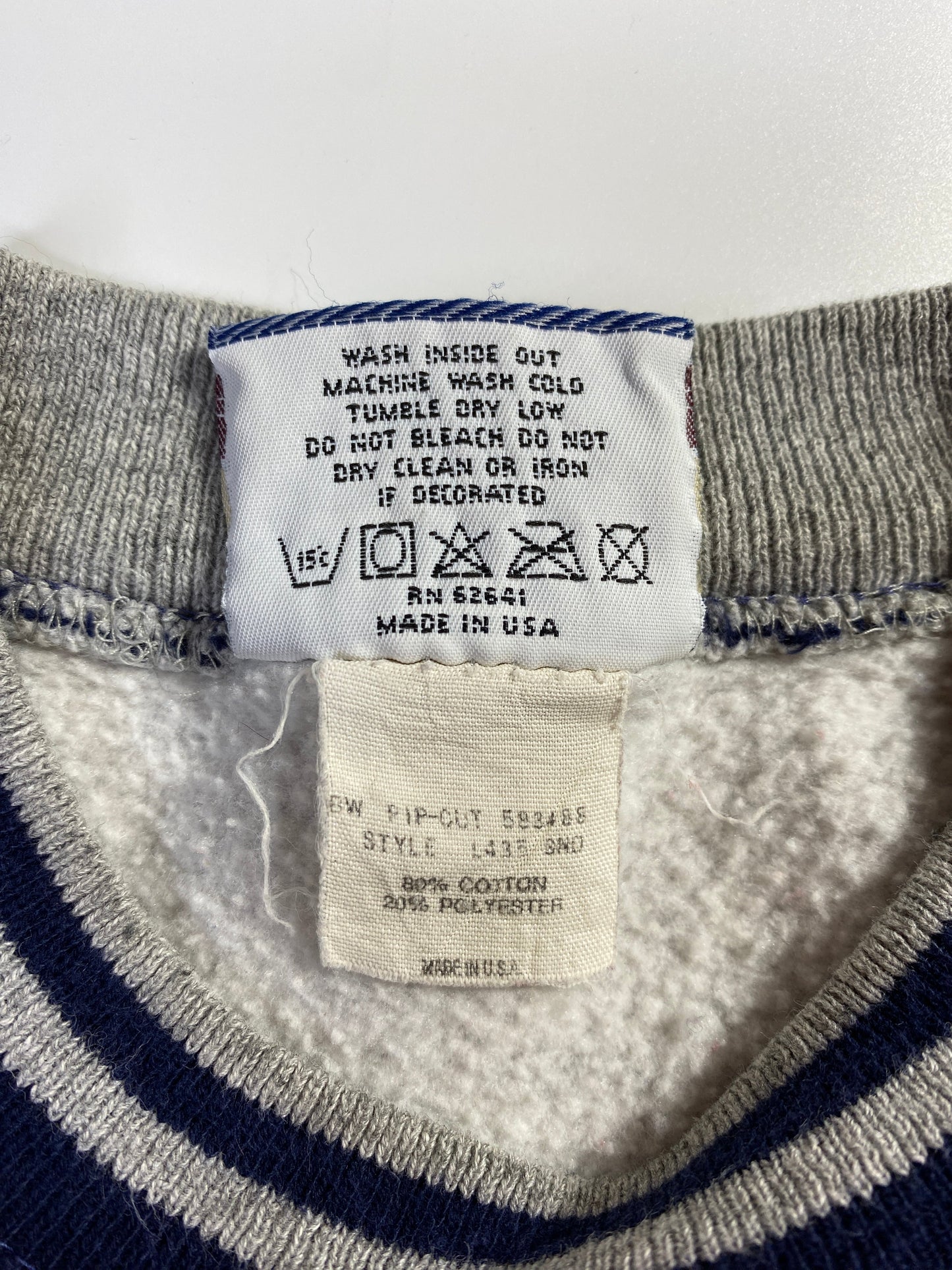 1995 NEW ENGLAND PATRIOTS Made in USA Size XL NFL Sweat-Shirt / F9545S