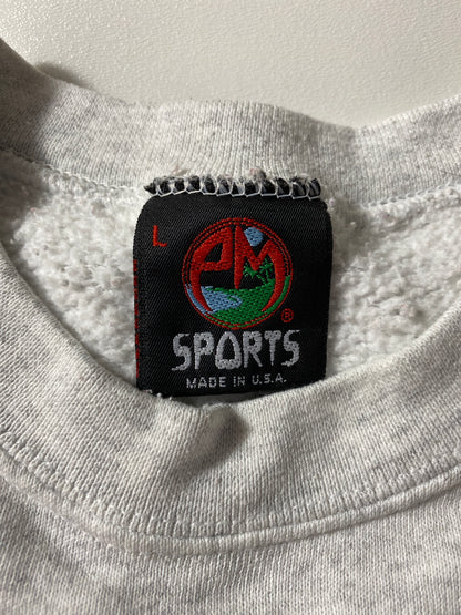 90's CLEVELAND STATE UNIVERSITY Made in USA Size L Vintage College Sweat shirt / E9219S