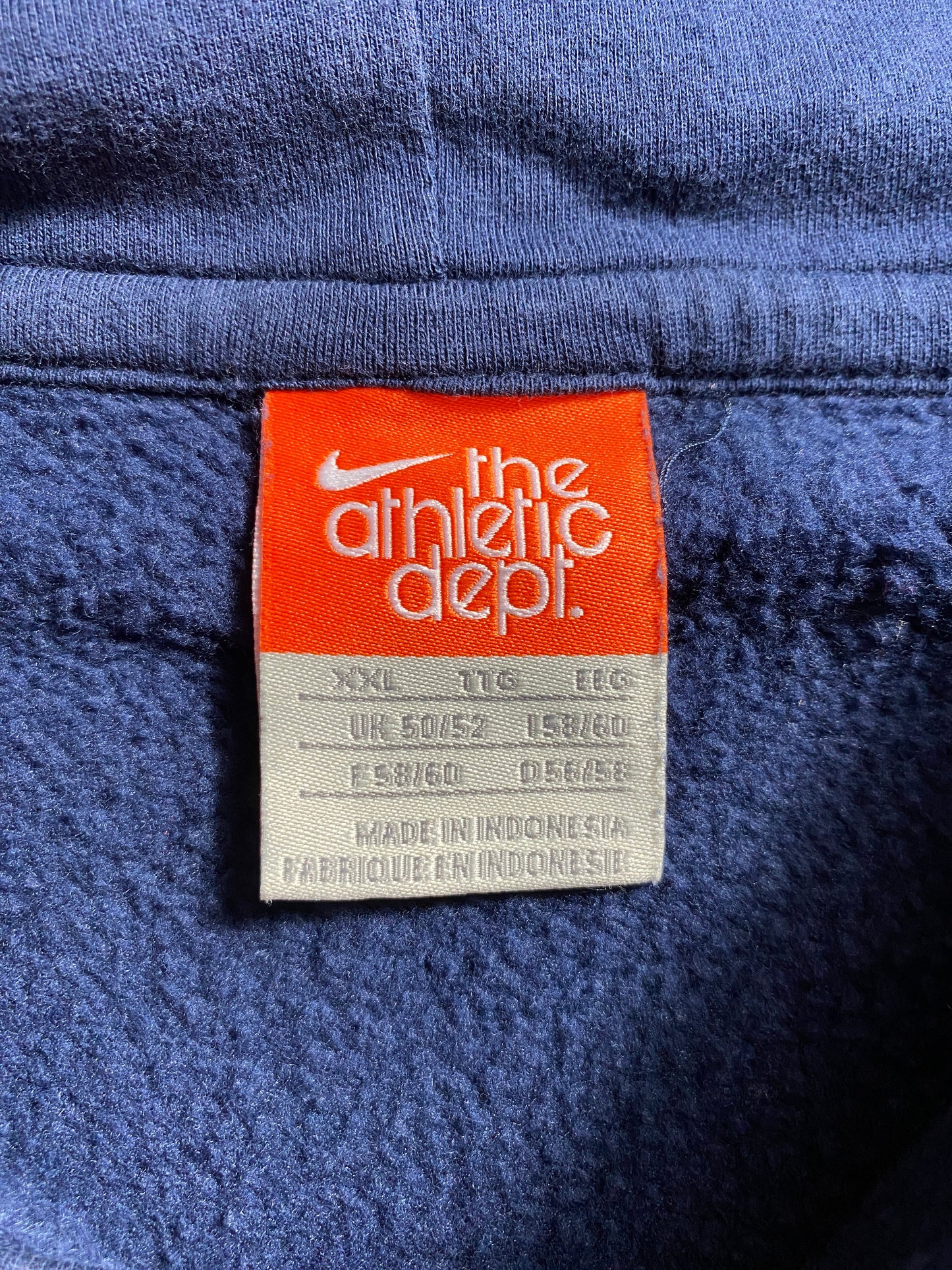 Vintage NIKE Size XXL Vintage Zip Up Hoodie Sweat-Shirt / G5270S