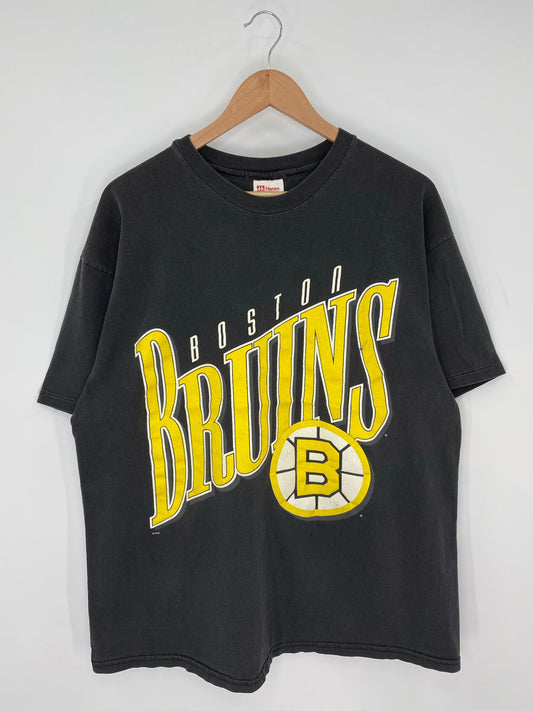 90's BOSTON BRUINS Size XL Vintage NHL T-shirt / E9662T