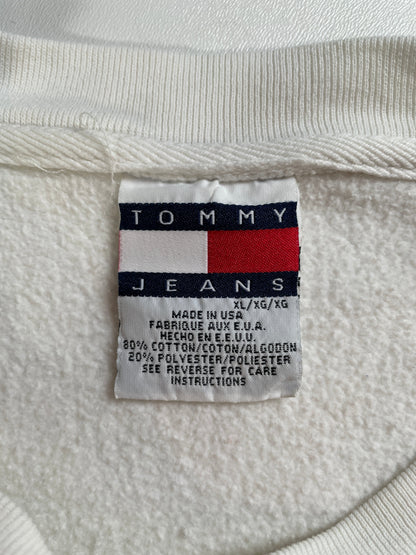 90's TOMMY JEANS Made in USA Size XL Vintage Sweat-Shirt / G5645S