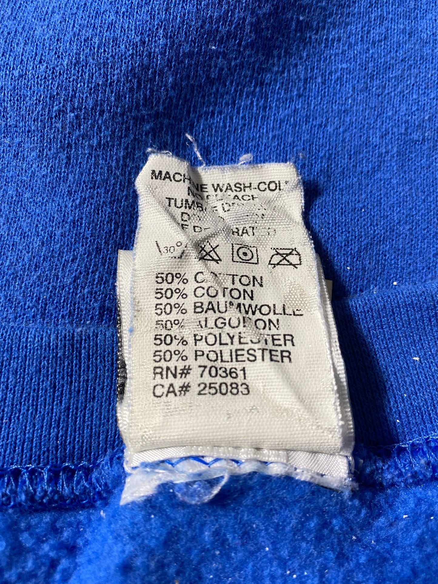 00' DISNEY DONALD Made in USA Size L Vintage Sweat-shirt / F3051S