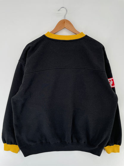 00' PITTSBURGH STEELERS Size L Vintage NFL Sweat-Shirt / F200S