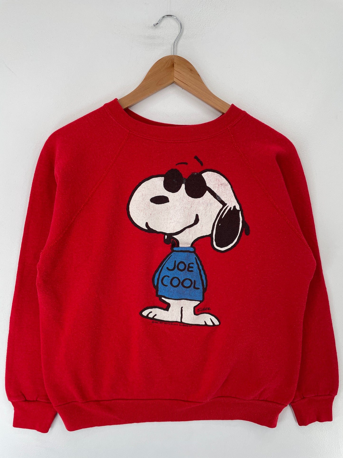 80's SNOOPY Made in USA Size L Vintage Sweat-shirt / F194S