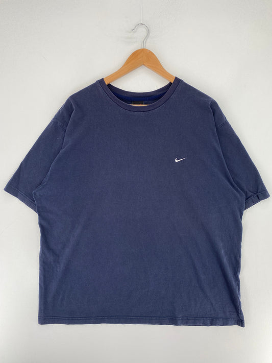 00' NIKE MINI SWOOSH Size XL Vintage T-shirt  / E9814T