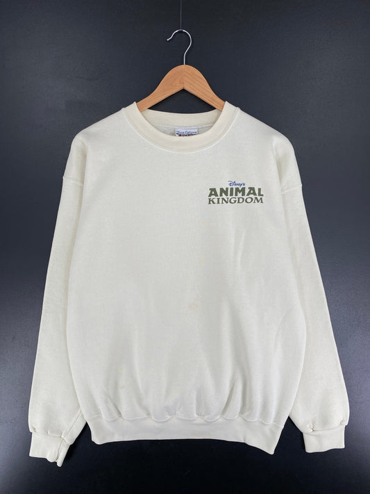 00' DISNEY ANIMAL KINGDOM Made in USA Size L Vintage Sweat-Shirts / F6978S