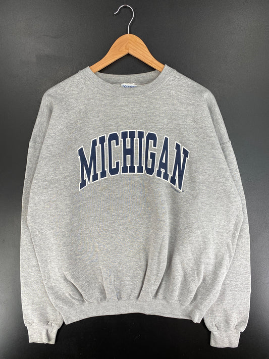 90's MICHIGAN Made in USA Size XL Vintage College Sweat-shirt / F6092S