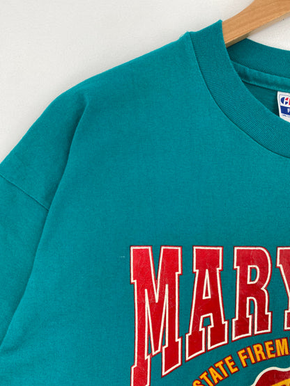 90's MARYLAND Made in USA Size XL Vintage T-Shirt / E9354T