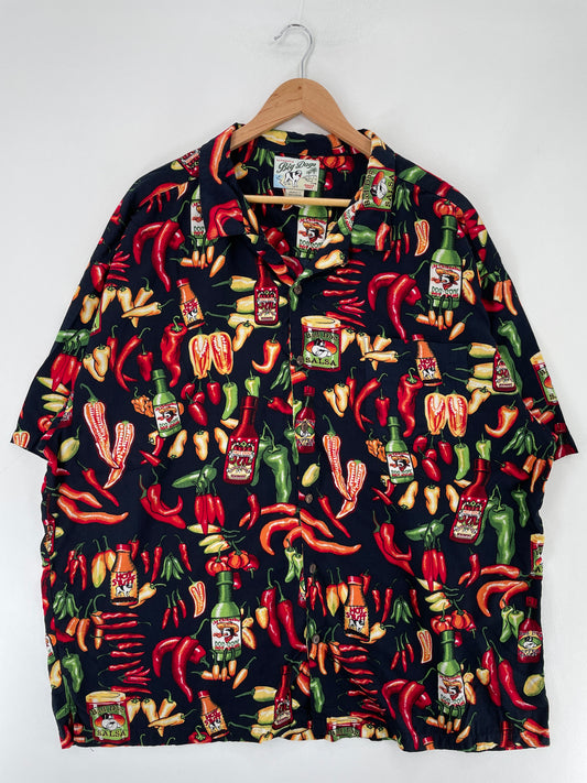 Vintage BIG DOG Size XXXL Button Down Shirt / G2064B