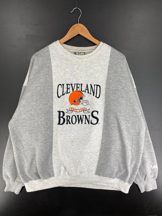 90’s CLEVELAND BROWNS Size XL NFL Sweat-shirt / E9311S