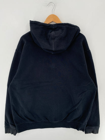 00’ NIKE MINI SWOOSH Size XL Vintage Zip Up Hoodie Sweat-shirt / E6995S
