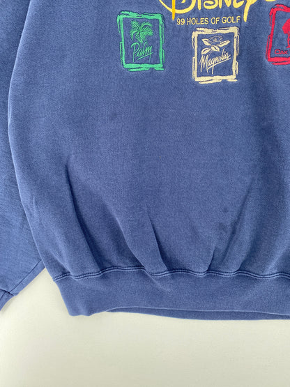 90's DISNEY WORLD Made in USA Size L Vintage Sweat-shirt / E9286S