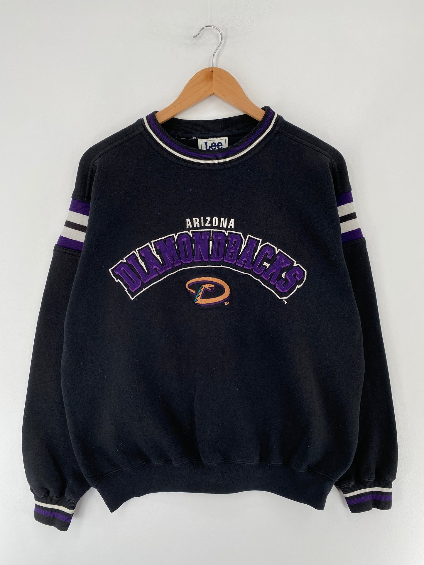 00' ARIZONA DIAMONDBACKS Size M Vintage MLB Sweat-Shirt / F360S