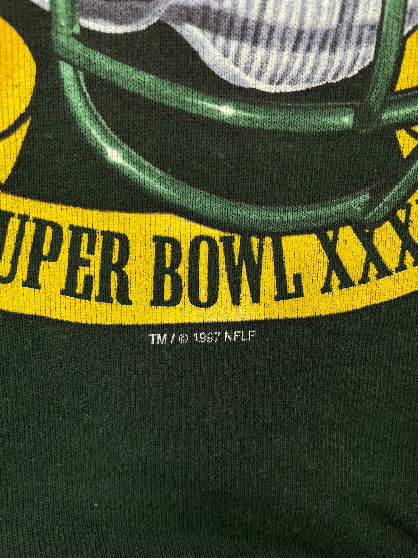 1997 GREEN BAY PACKERS Size Approx.XL Vintage NFL Sweat-Shirt / F1181S