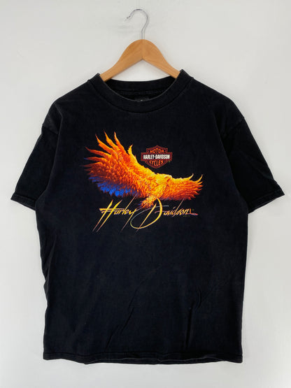 1997 HARLEY DAVIDSON Made in USA Size L Vintage T-Shirt / E8562T