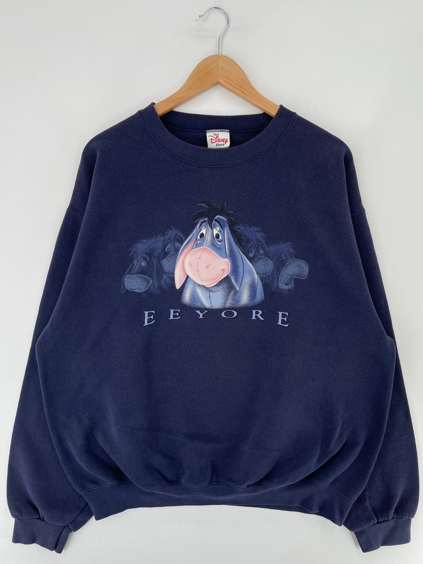 90's DISNEY EEYORE Made in USA Size XL Vintage Sweat-Shirt / E6845S