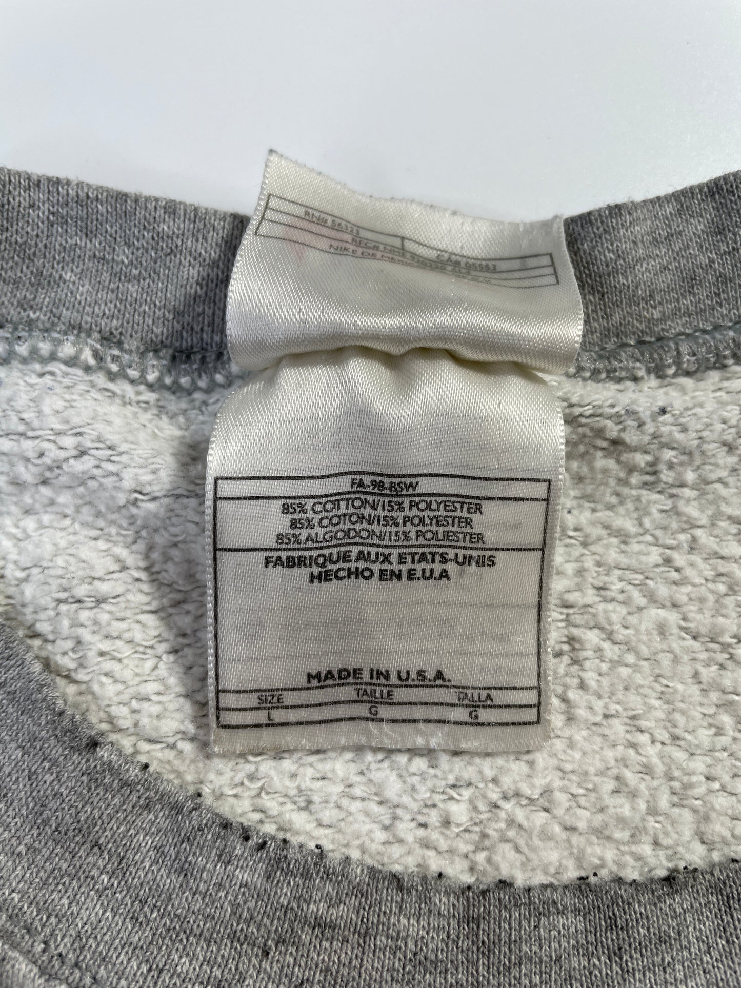 90's NIKE x DENVER BRONCOS Made in USA Size L Vintage NFL Sweat-Shirt / F5855S