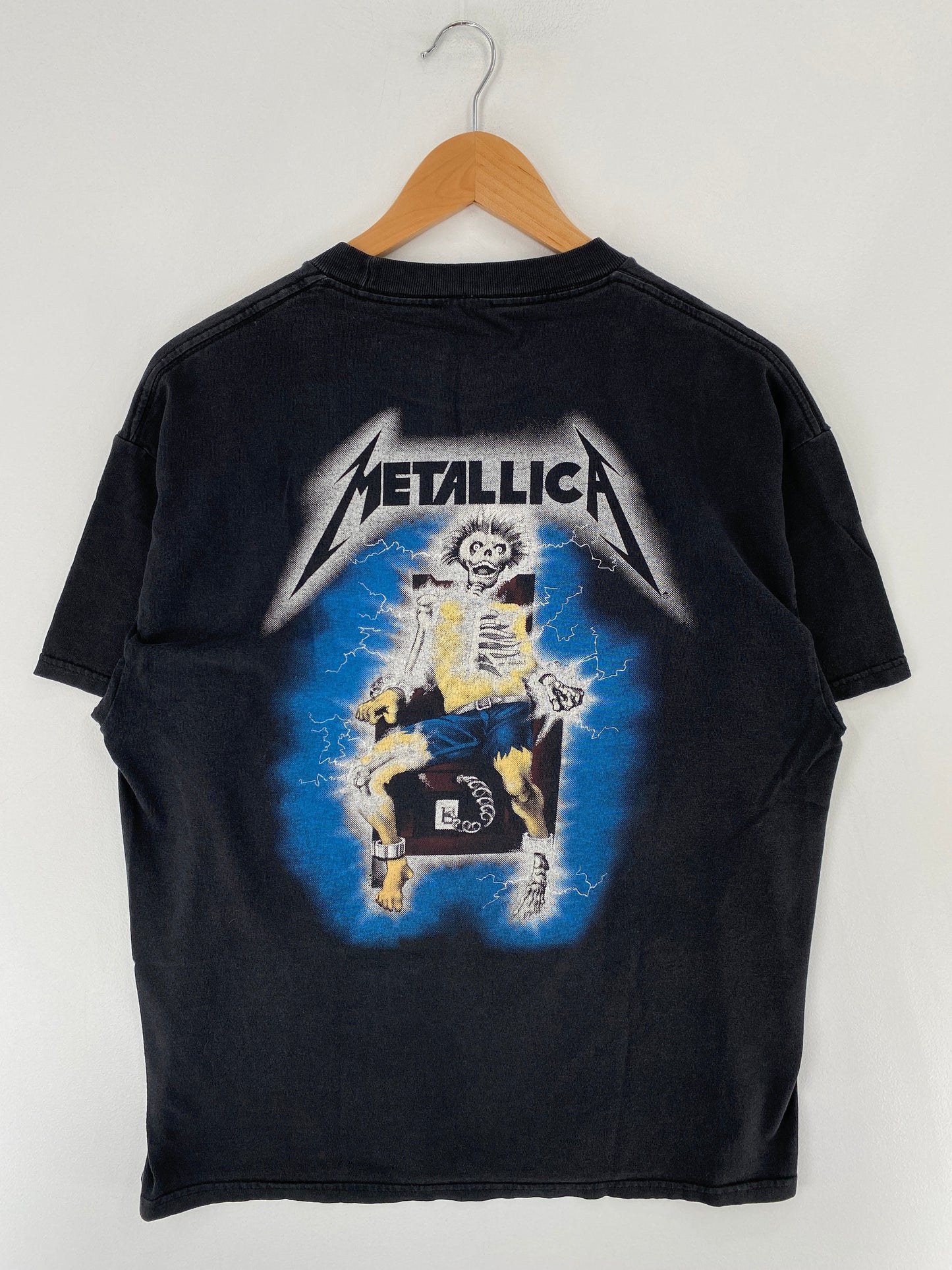 90’s METALLICA Size No Tag (Approx. L) Vintage Music T-shirts / F1439T