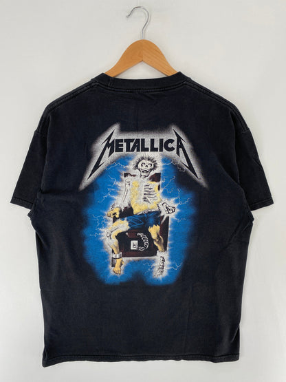 90’s METALLICA Size No Tag (Approx. L) Vintage Music T-shirts / F1439T