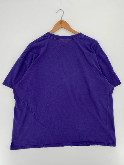 .2008 NIKE x LSU TIGER Size XXL Vintage College T-Shirt / F345T
