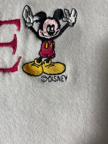 90’s DISNEY MICKEY MOUSE Size No Tag(Approx.L) Sweat-shirt / G5541S