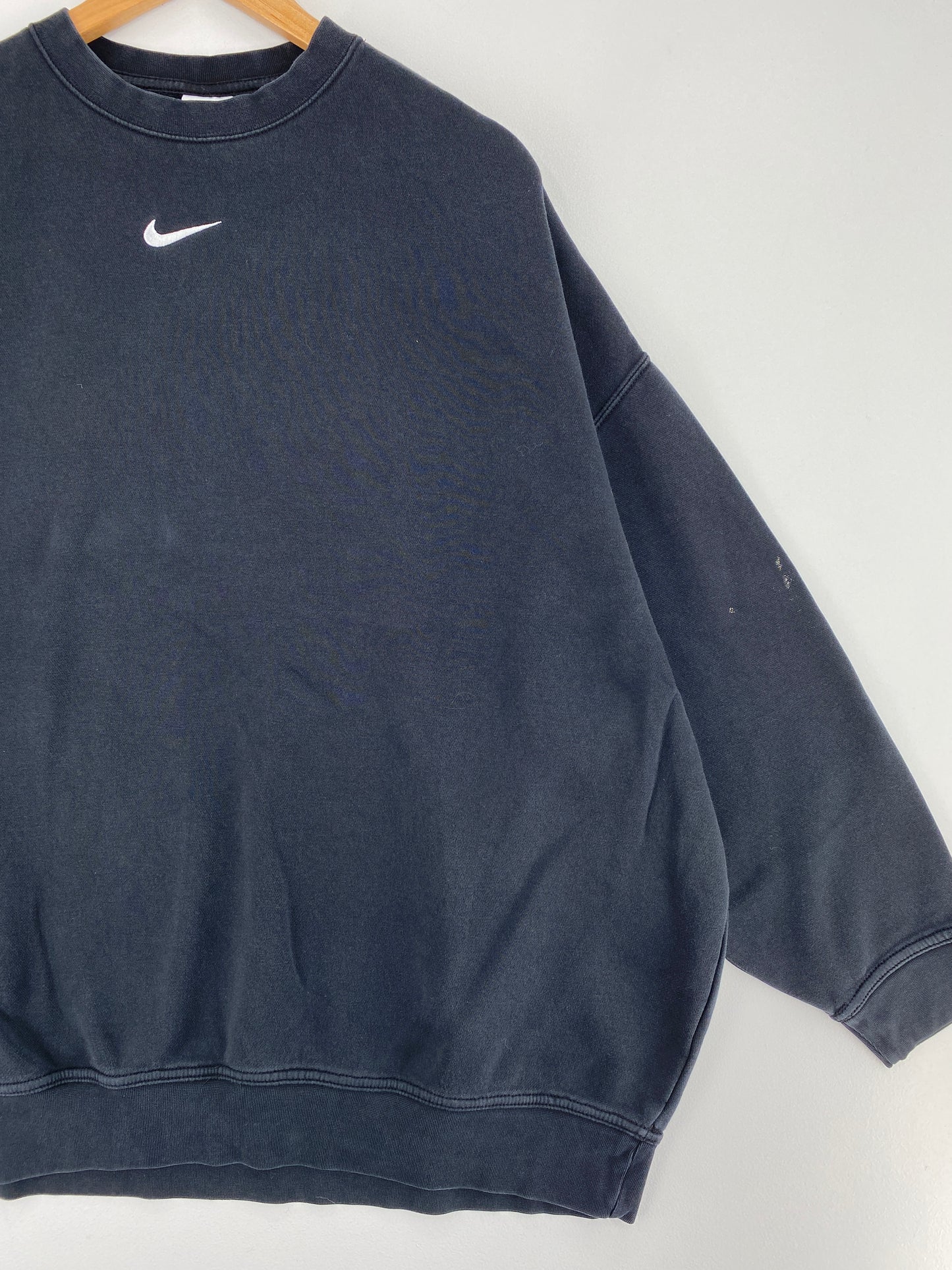 Vintage NIKE CENTER SWOOSH Size L Vintage Sweat-Shirt / E9260S