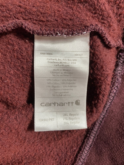 Vintage CARHARTT Size XXL Hoodie Sweat-Shirt / G6444S