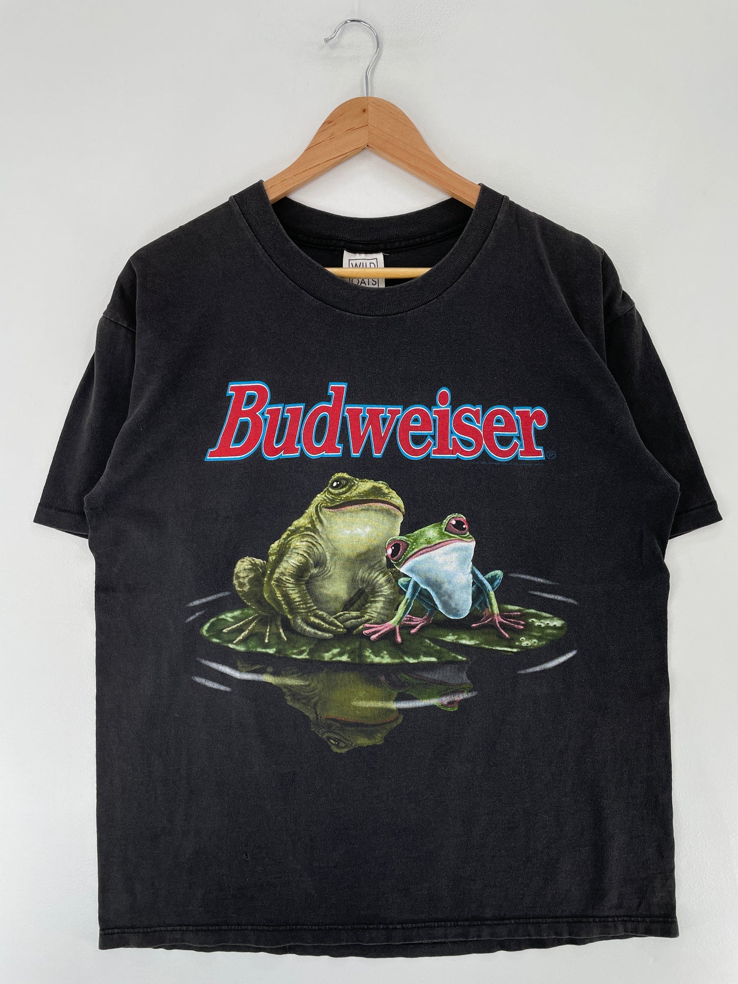 90's BUDWEISER Made in USA Size L Vintage T-shirt / E7384T