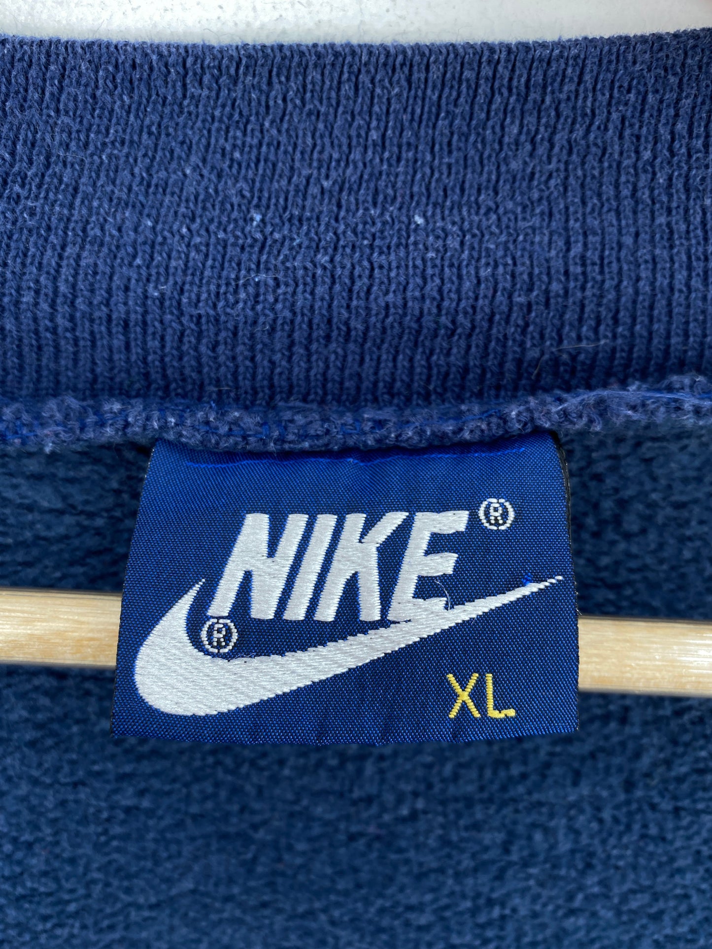 .80’s NIKE Size XL Vintage Zip Up Sweat shirt / F745S