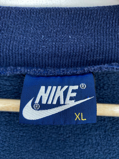 .80’s NIKE Size XL Vintage Zip Up Sweat shirt / F745S