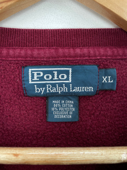90's POLO RALPH LAUREN Size XL Vintage Sweat-Shirt / F39S