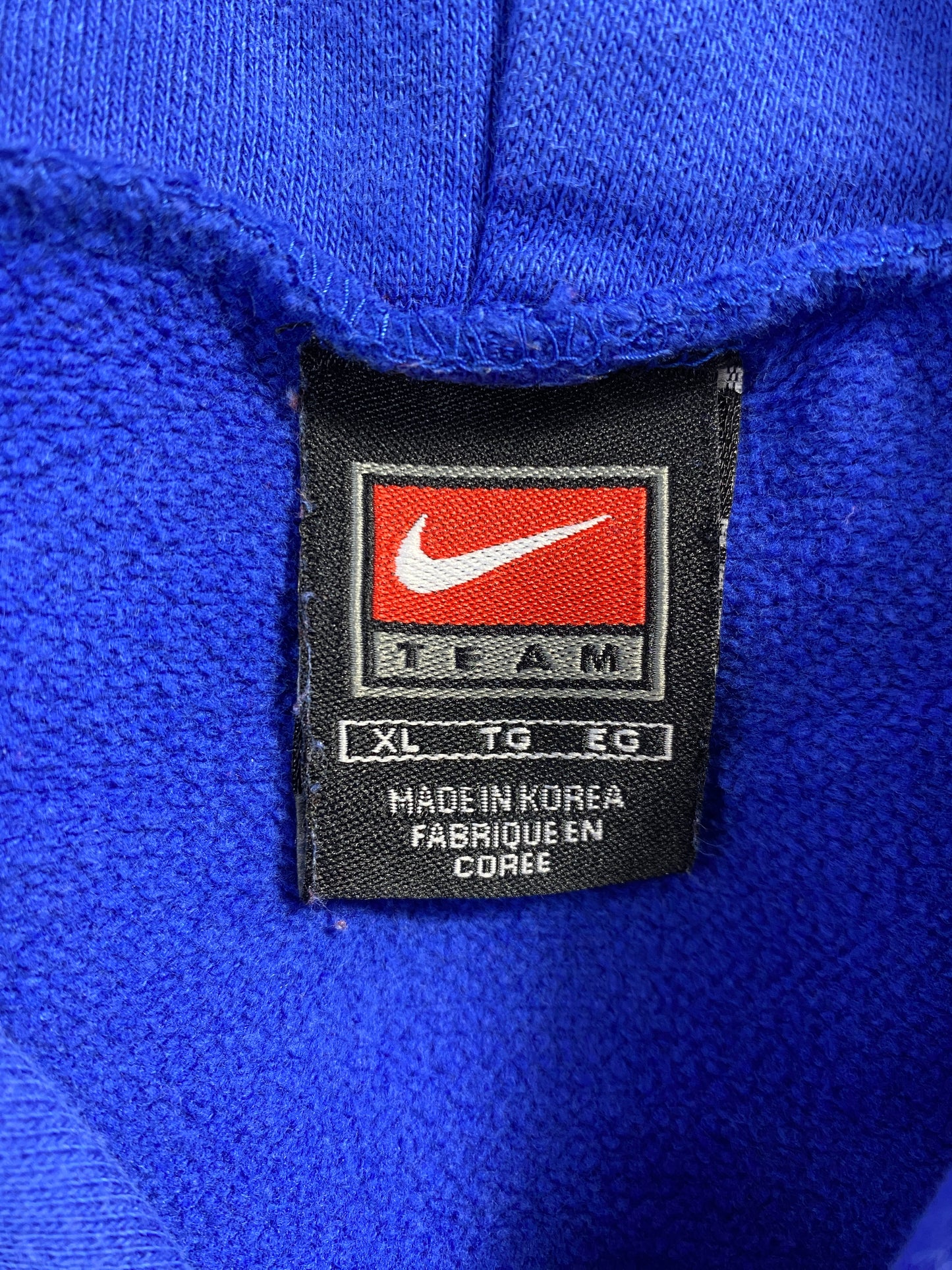 00' NIKE x DUKE Size XL Vintage College Hoodie Sweat Shirt / E9976S