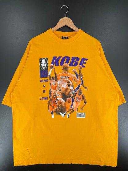 Vintage LOS ANGELES LAKERS KOBE BRYANT Size XXXXL NBA T-shirt / F1085T