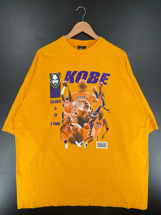 Vintage LOS ANGELES LAKERS KOBE BRYANT Size XXXXL NBA T-shirt / F1085T