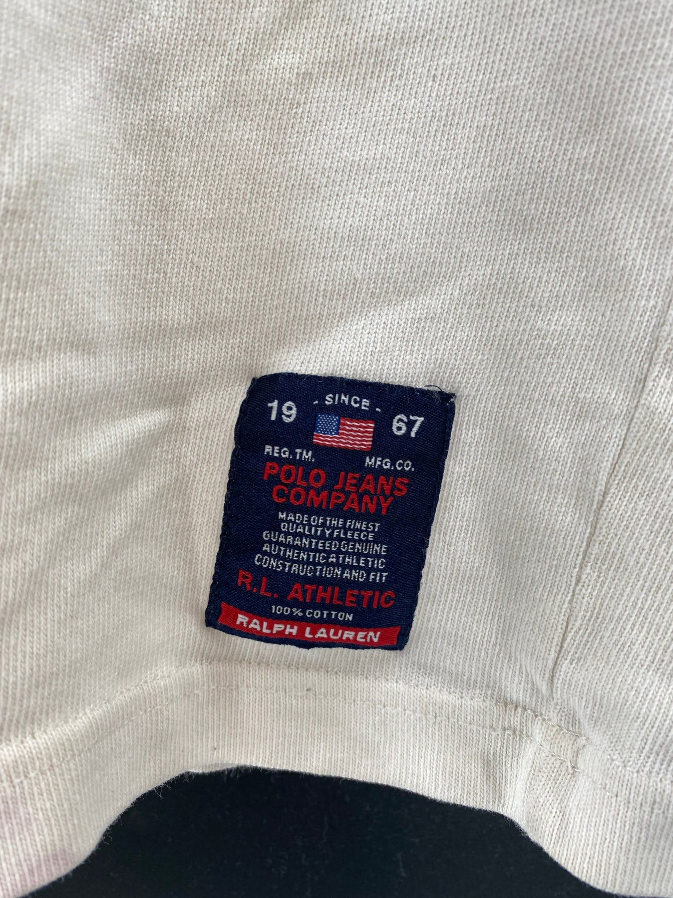 Vintage POLO JEANS RALPH LAUREN Size Approx.XL Sweat-shirt / E9840S